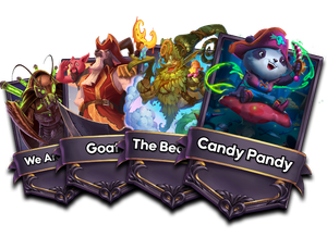 We Are Blorg, Goat T, The Beanstalk and Candy Pandy will now be free