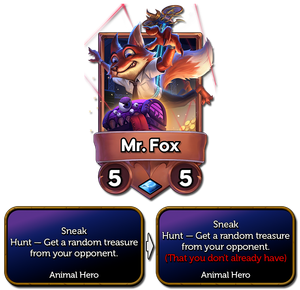 Now only steals treasures you don't have