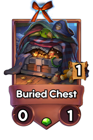 A Buried Chest card.