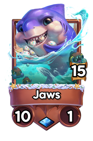 A Jaws card.