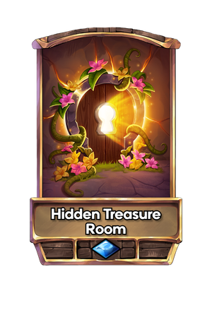A Hidden Treasure Room card.