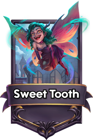 A Sweet Tooth card.