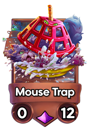 A Mouse Trap card.