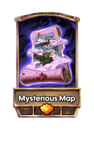 A Mysterious Map card.