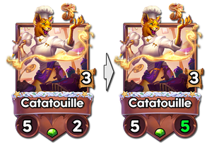 Now has 5 health instead of 3